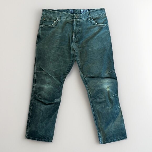 Kuhl Other - Kuhl Rydr Pants Mens 38x30 Black Stretch Cotton Rugged Outdoor Hiking Workwear